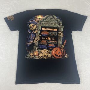 Universal Studios Halloween Horror Nights 2022 Graphic Shirt Adult Small Black